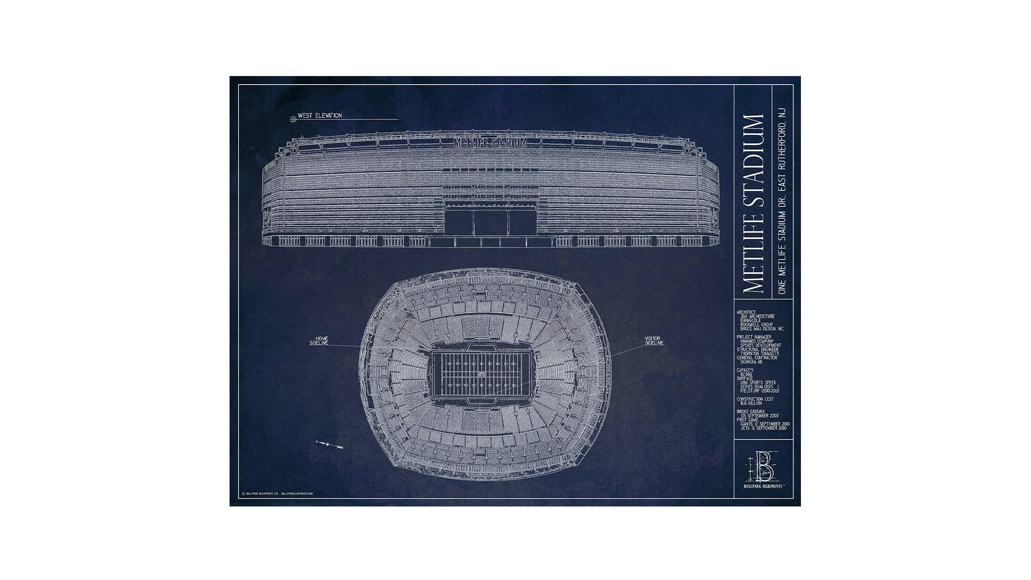 Metlife Stadium Wall Art